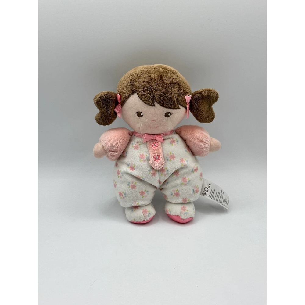 Baby Starters My First DOLL 9" Rattle Plush Stuffed Toy